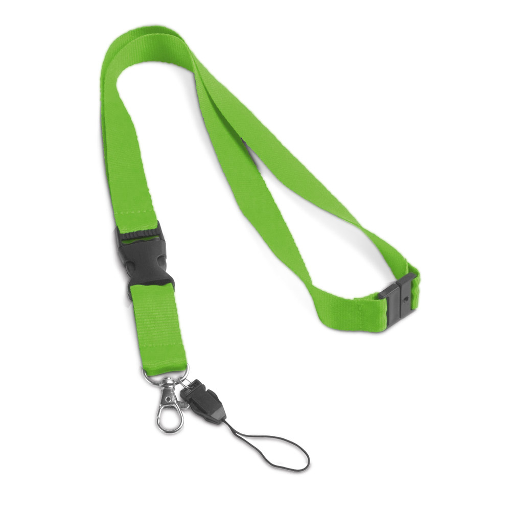 Lanyard promotionnel en polyester Vert Clair